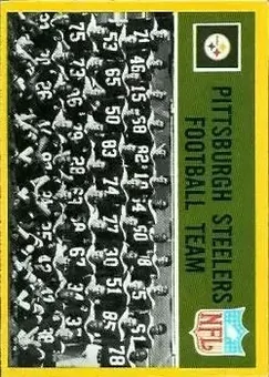 1967 Philadelphia #145 - Card #145 - Pittsburgh Steelers