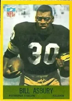 1967 Philadelphia #146 - Bill Asbury - Pittsburgh Steelers