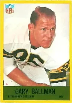 1967 Philadelphia #148 - Gary Ballman - Pittsburgh Steelers