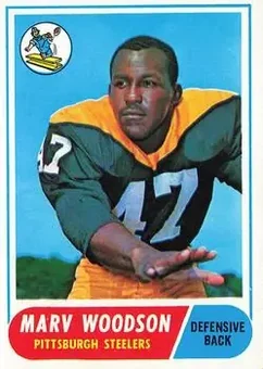 1968 Topps #137 - Marv Woodson - Pittsburgh Steelers