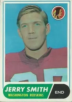 1968 Topps #140 - Jerry Smith - Washington Redskins