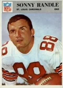 1966 Philadelphia #165 - Sonny Randle - St. Louis Cardinals