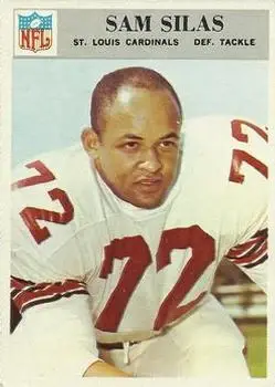 1966 Philadelphia #166 - Sam Silas - St. Louis Cardinals