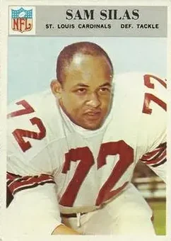 1966 Philadelphia #166 - Sam Silas - St. Louis Cardinals