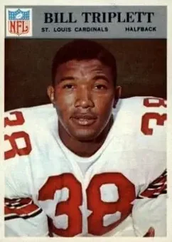 1966 Philadelphia #167 - Bill Triplett - St. Louis Cardinals