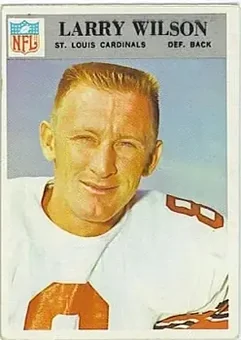 1966 Philadelphia #168 - Larry Wilson - St. Louis Cardinals