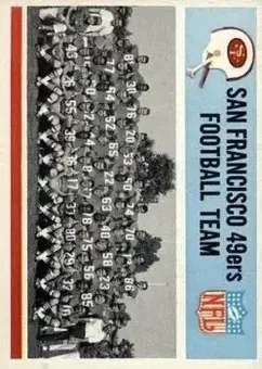 1966 Philadelphia #170 - Card #170 - San Francisco 49ers