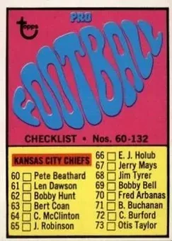 1967 Topps #132 - Card #132