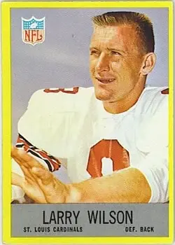 1967 Philadelphia #167 - Larry Wilson - St. Louis Cardinals
