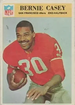 1966 Philadelphia #174 - Bernie Casey - San Francisco 49ers