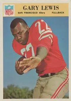 1966 Philadelphia #178 - Gary Lewis - San Francisco 49ers