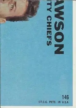 1968 Topps #146 - Ode Burrell - Houston Oilers