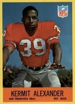 1967 Philadelphia #170 - Kermit Alexander - San Francisco 49ers