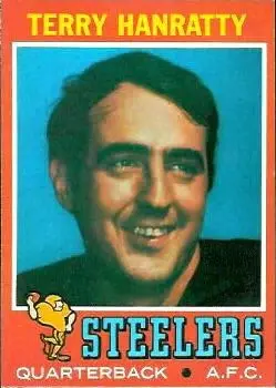 1971 Topps #30 - Terry Hanratty - Pittsburgh Steelers