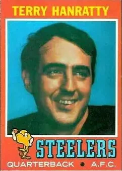 1971 Topps #30 - Terry Hanratty - Pittsburgh Steelers