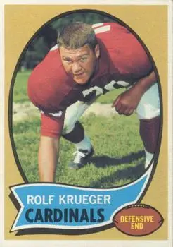 1970 Topps #26 - Rolf Krueger - St. Louis Cardinals - Front