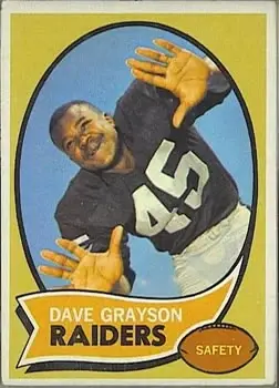 1970 Topps #31 - Dave Grayson - Oakland Raiders
