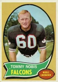 1970 Topps #40 - Tommy Nobis - Atlanta Falcons