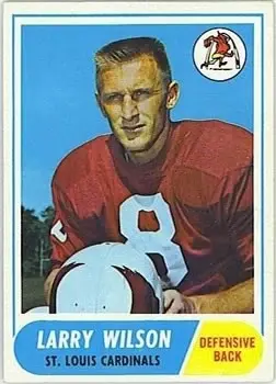 1968 Topps #164 - Larry Wilson - St. Louis Cardinals