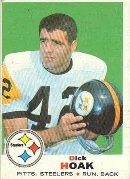 1969 Topps #133 - Dick Hoak - Pittsburgh Steelers