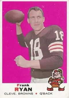 1969 Topps #140 - Frank Ryan - Cleveland Browns