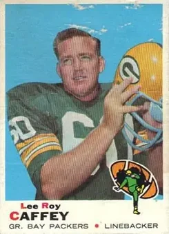 1969 Topps #146 - Lee Roy Caffey - Green Bay Packers