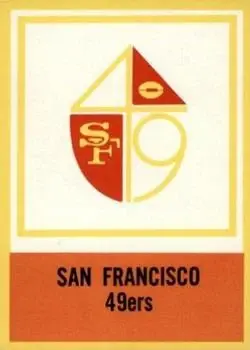 1967 Philadelphia #180 - Card #180 - San Francisco 49ers