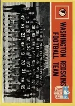 1967 Philadelphia #181 - Card #181 - Washington Redskins