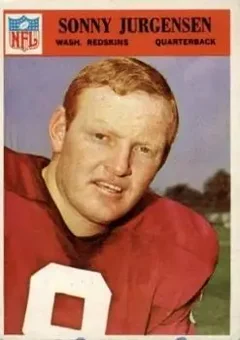 1966 Philadelphia #185 - Sonny Jurgensen - Washington Redskins