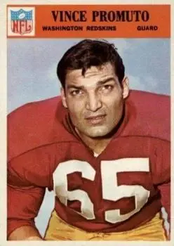 1966 Philadelphia #188 - Vince Promuto - Washington Redskins - Front