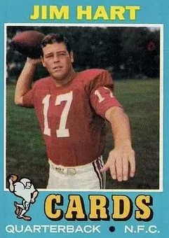 1971 Topps #47 - Jim Hart - St. Louis Cardinals