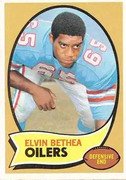 1970 Topps #43 - Elvin Bethea - Houston Oilers