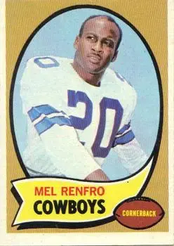 1970 Topps #45 - Mel Renfro - Dallas Cowboys