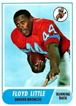 1968 Topps #173 - Floyd Little - Denver Broncos