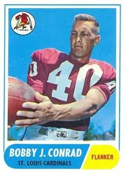 1968 Topps #190 - Bobby Joe Conrad - St. Louis Cardinals