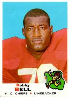 1969 Topps #153 - Bobby Bell - Kansas City Chiefs 1969 Topps #153 - Bobby Bell - Kansas City Chiefs