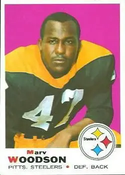 1969 Topps #155 - Marv Woodson - Pittsburgh Steelers