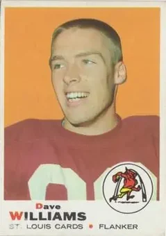 1969 Topps #156 - Dave Williams - St. Louis Cardinals