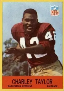 1967 Philadelphia #190 - Charley Taylor - Washington Redskins
