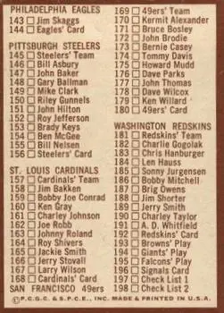1967 Philadelphia #198 - Card #198