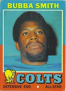 1971 Topps #53 - Bubba Smith - Baltimore Colts