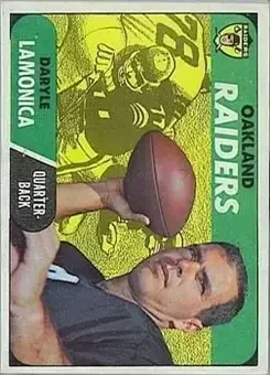 1968 Topps #194 - Daryle Lamonica - Oakland Raiders