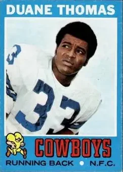 1971 Topps #65 - Duane Thomas - Dallas Cowboys