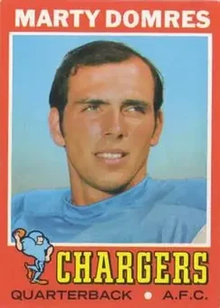 1971 Topps #66 - Marty Domres - San Diego Chargers