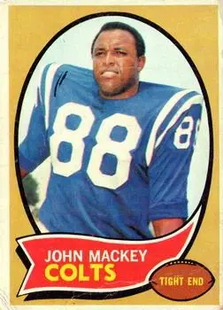 1970 Topps #62 - John Mackey - Baltimore Colts