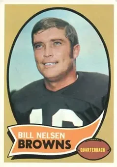 1970 Topps #65 - Bill Nelsen - Cleveland Browns
