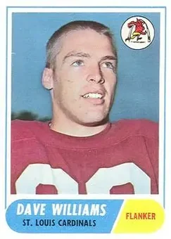 1968 Topps #218 - Dave Williams - St. Louis Cardinals