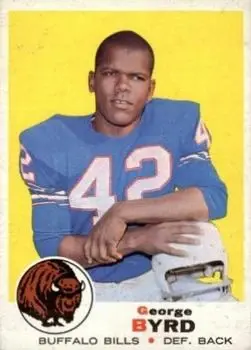1969 Topps #173 - Butch Byrd - Buffalo Bills