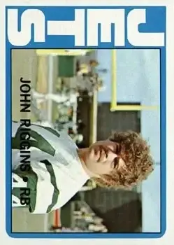 1972 Topps #13 - John Riggins - New York Jets