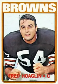1972 Topps #19 - Fred Hoaglin - Cleveland Browns